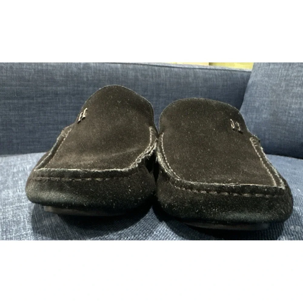 HERMES Moccasin Mind mens Black Size 45 (us11.5-12)